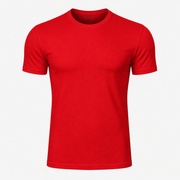 Red custom t-shirt printing in Japan by Da Vinci Prints
